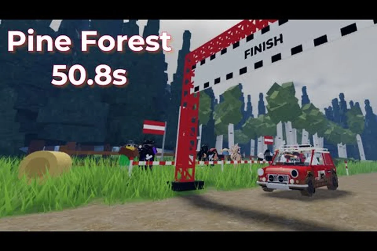 Backseat Rally Off Road Stage: Weather, Difficulty, and Medals